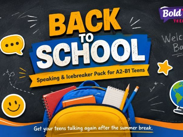 Back to School: Speaking & Icebreaker Pack for A2-B1 Teens