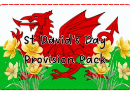 St David's Day Provision Bundle
