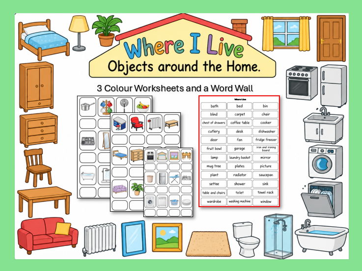 Where I Live / Objects Around the Home