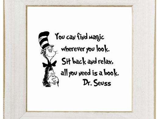 reading corner author quotes picture frames teaching resources