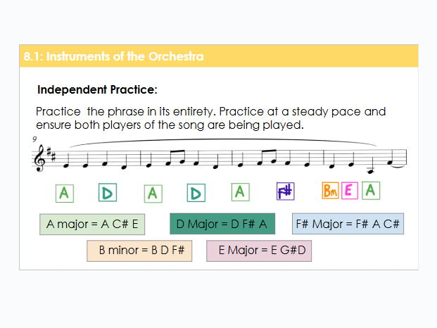 Year 8 Instruments of the Orchestra - Contrasting Sections | KS3 Music Lesson 4