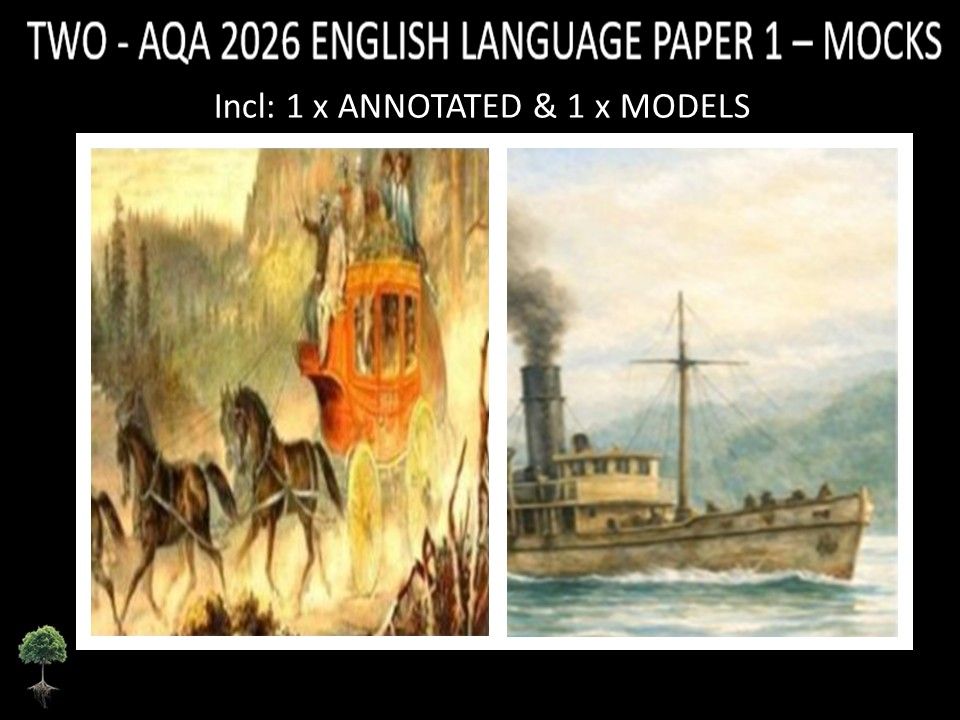 TWO - AQA PAPER 1  | 2026 FULL MOCKS | ANNOTATED | MODELS