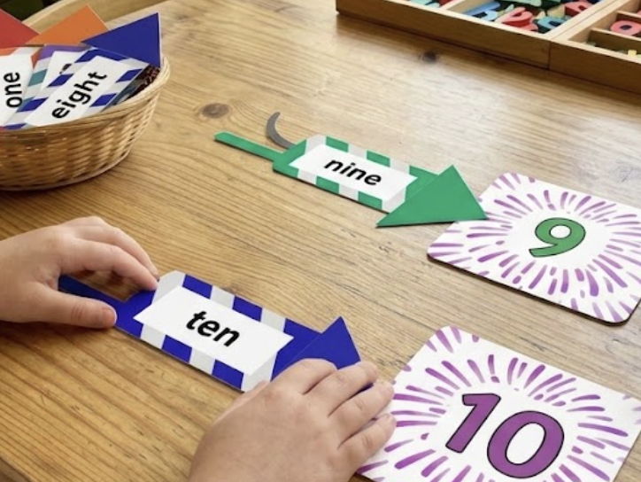 Bonfire night number word matching