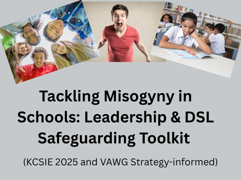 Tackling Misogyny in Schools  - Leadership & DSL Safeguarding Toolkit