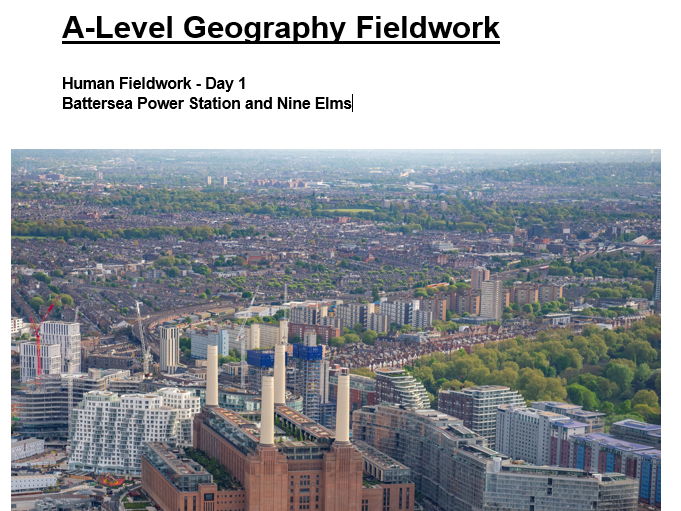 A-Level NEA: intro & data booklet