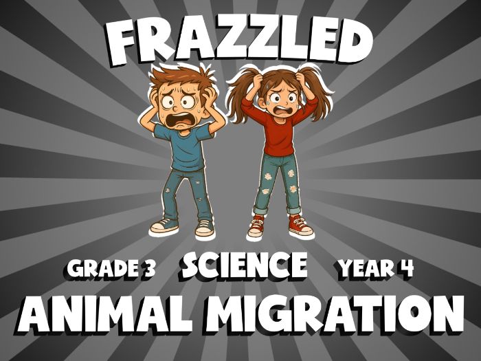 Animal Migration FRAZZLED Science Game | No-Prep Year 4 Review Activity