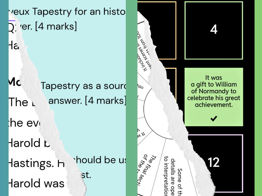 KS3 Norman Conquest: Bayeux Tapestry - Usefulness and Reliability Statements