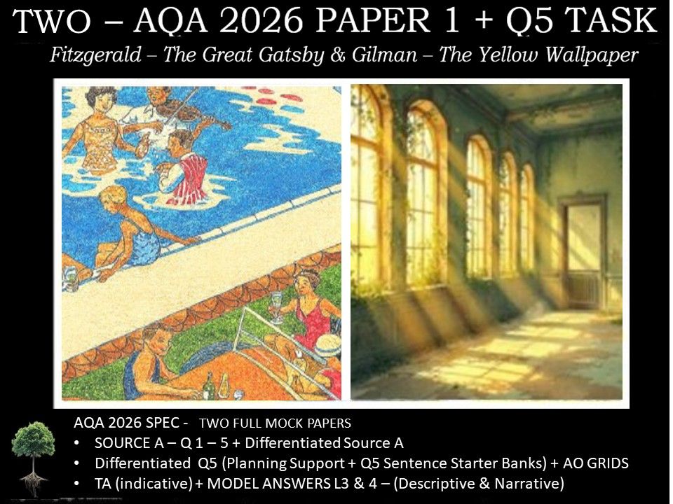 TWO - PAPER 1 | 2026 FULL MOCKS | Q5 TASKS