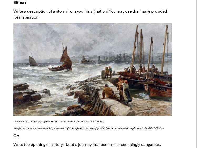 AQA Style English Language Paper 1 Extract and Questions - Updated Specification - Treasure Island