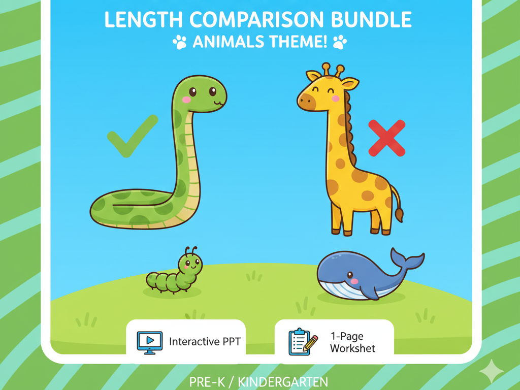LONG & SHORT Length Comparison Bundle