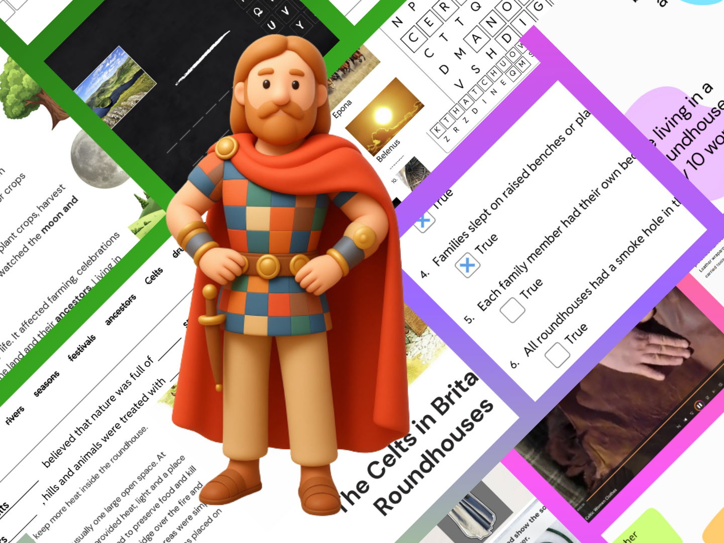 KS2 Celts in Britain - Resources Bundle