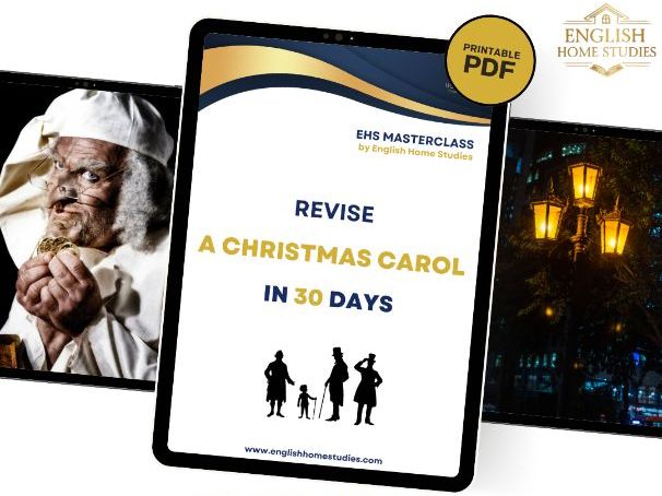 Revise "A Christmas Carol" in 30 Days - GCSE English Revision Plan