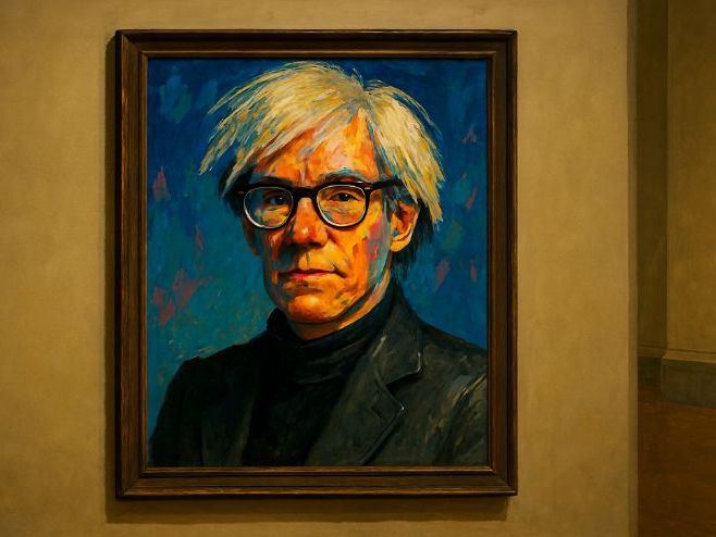 VOCABULARY STORY 695 ARE ANDY WARHOL'S PAINTINGS A JOKE???