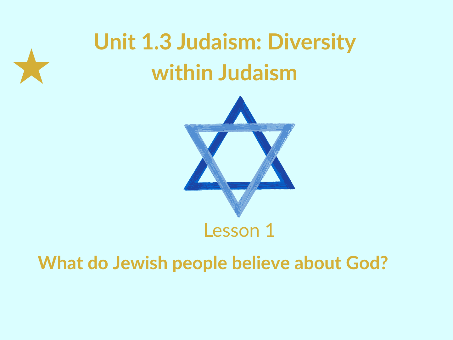 KS1 RE – Judaism Unit Bundle (6 Lessons)