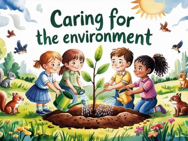 Caring For The Environment - Class Assembly Script