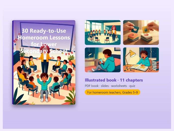 30 Form Time Lessons: Whole-Year PSHE Pack KS3