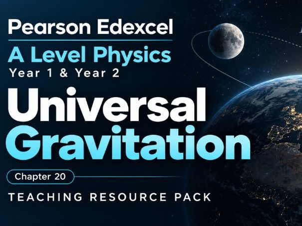 20 - Universal Gravitation Teacher Pack - Physics (Year 1 & Year 2) A Level Pearson Edexcel