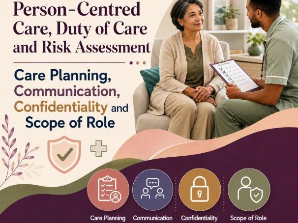 T Level Health Adult Nursing Person-Centred Care, Risk Assessment, Care Planning & Communication