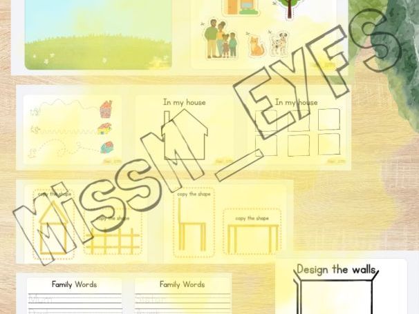 EYFS Home Themed Fine Motor Activities