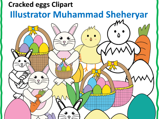Easter Clipart for Personal & Commercial Use