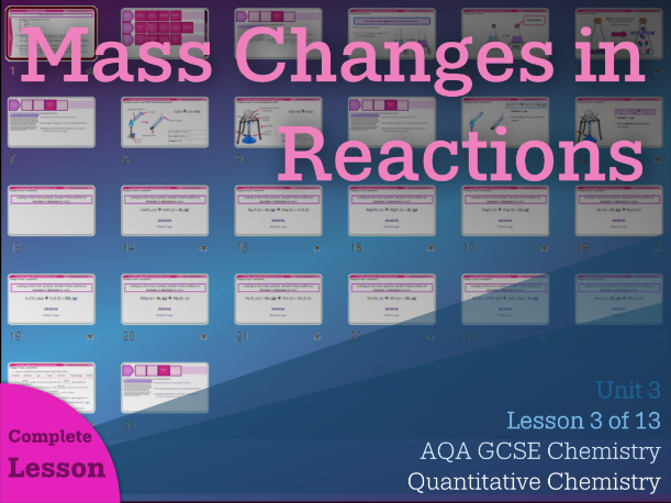 Mass Changes in Reactions || Quantitative Chemistry | AQA Chemistry