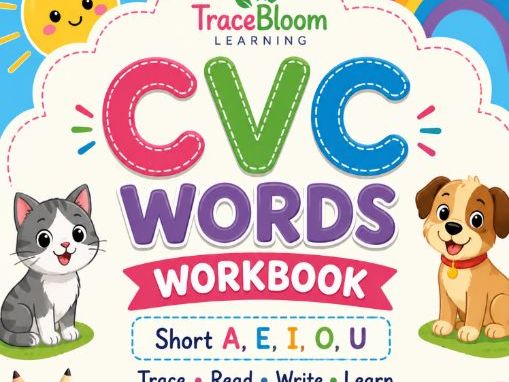 FREE CVC Words Worksheets | 13-Page Printable Phonics Workbook