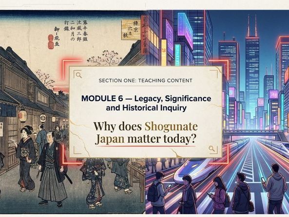 Japan under the Shoguns – Legacy, Isolation and Historical Inquiry (Year 8 History)