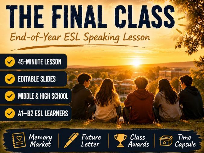 THE FINAL CLASS | End-of-Year ESL Speaking Experience