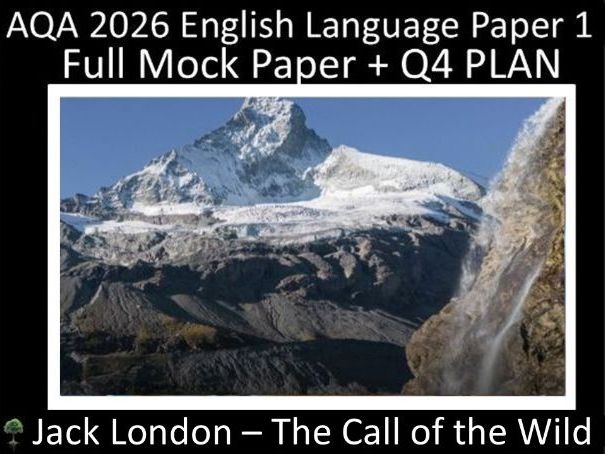 AQA GCSE English Language Paper 1 Mock | Q4 Plan - (Lon)