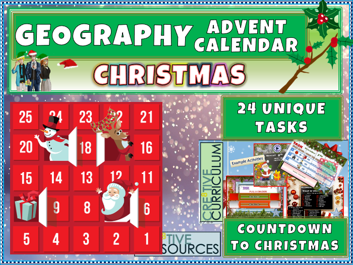 Christmas Advent Calendar 2026 - Geography