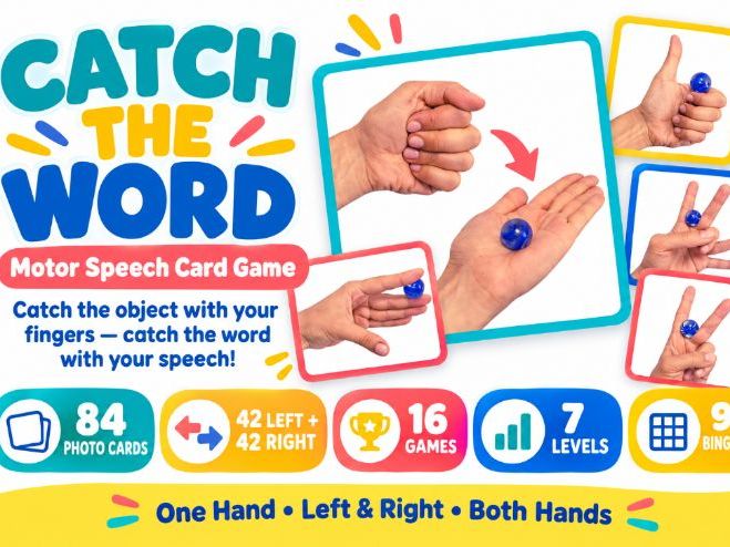 CATCH THE WORD — A Motor Speech Card Game