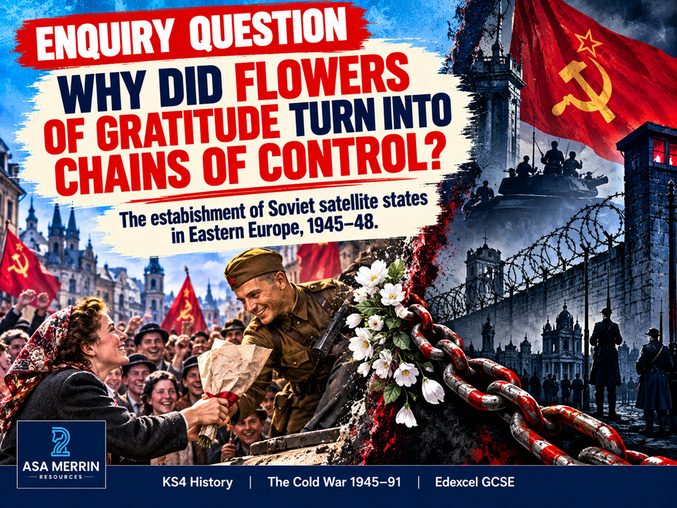 GCSE Cold War | Soviet Satellite States 1945–48 | How Did Stalin Establish Control?