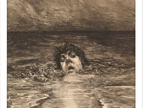 Unseen Poetry Not Waving but Drowning
