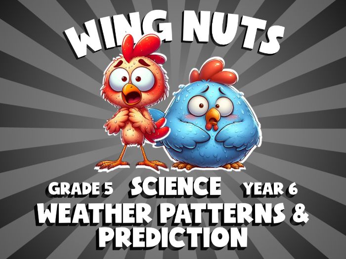 Weather Patterns & Prediction WING NUTS Science Game | No-Prep Year 6 Review Activity