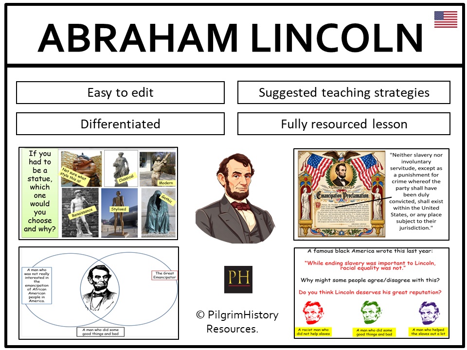 KS3 American Civil Rights: Was Abraham Lincoln the ‘Great Emancipator’?