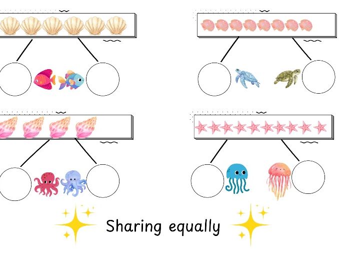 Sharing Equally Shells