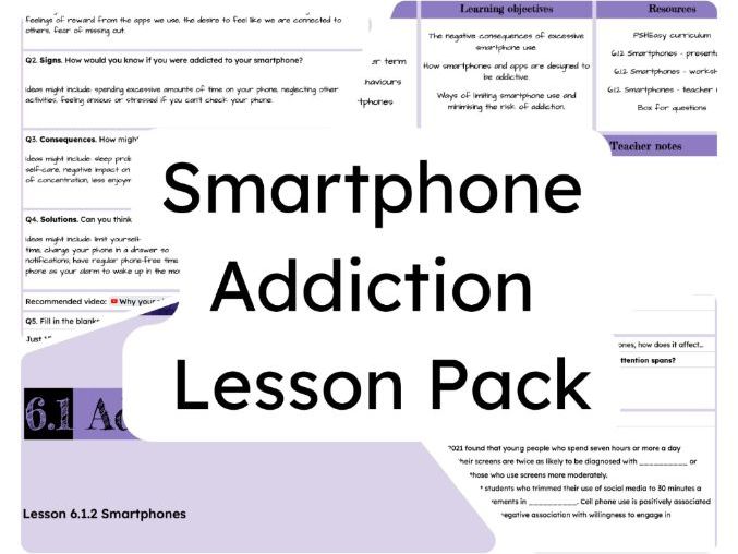 6.1.2 Smartphone Addiction Lesson Pack