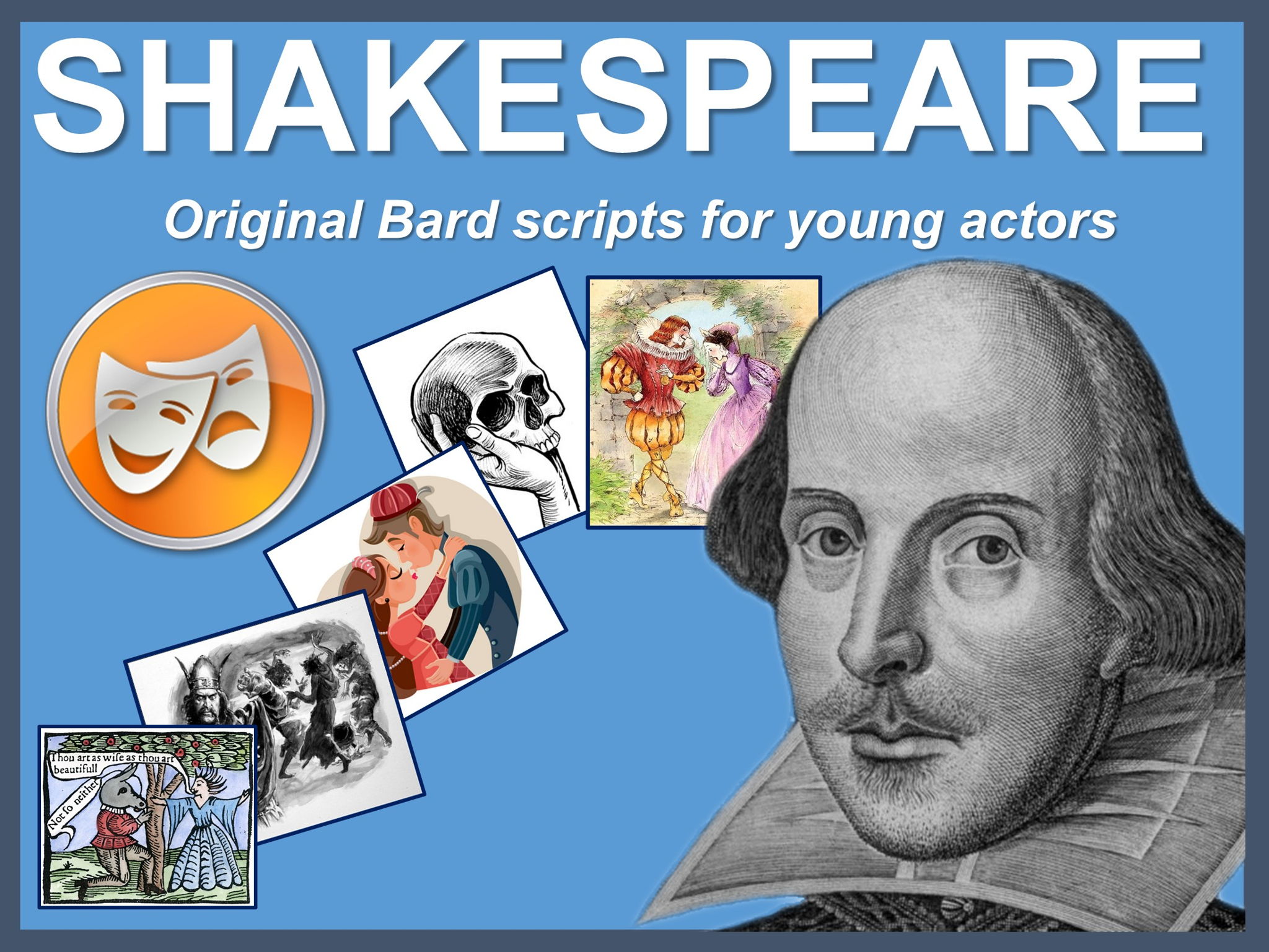 Shakespeare scripts: Original Bard stories for young actors