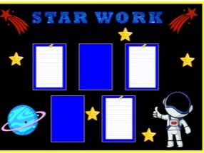Classroom Display - STAR Work