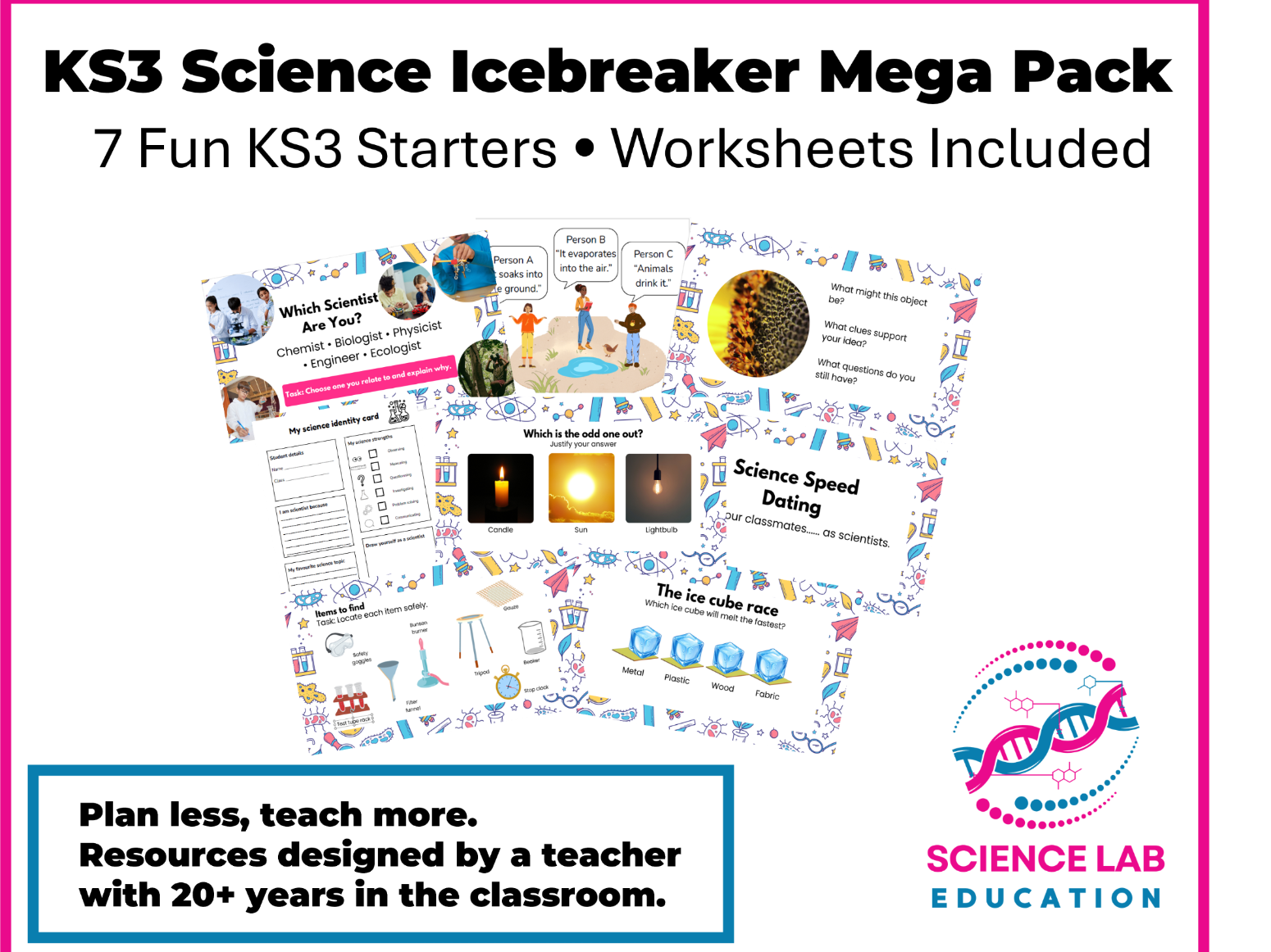 KS3 Science Icebreaker Mega Pack