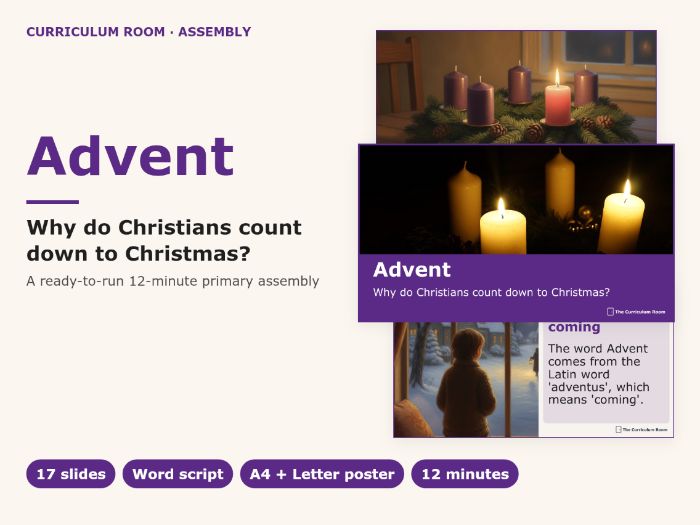 Advent Assembly: Why Do Christians Count Down to Christmas? Slides + Script