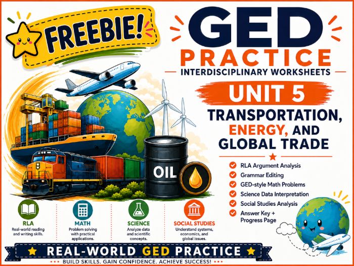GED Prep Unit 5: Transport, Energy & Global Trade