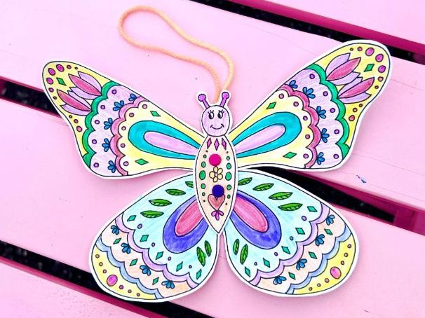 Fluttering Butterfly Craft Activity