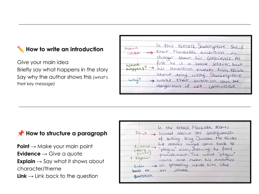 Exam Skills - AQA English Lit Paper 1