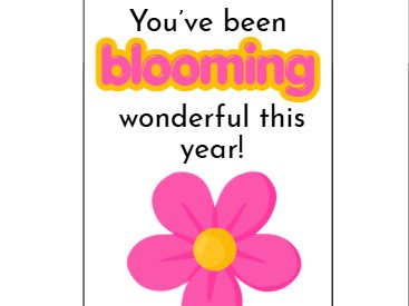 End of Year Summer Printable Gift Tags