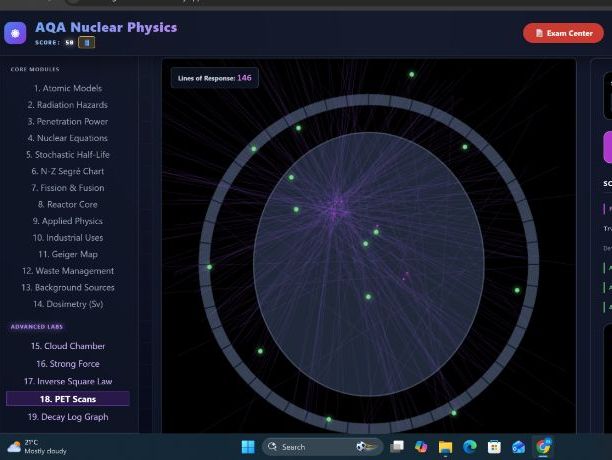 Radiation simulations