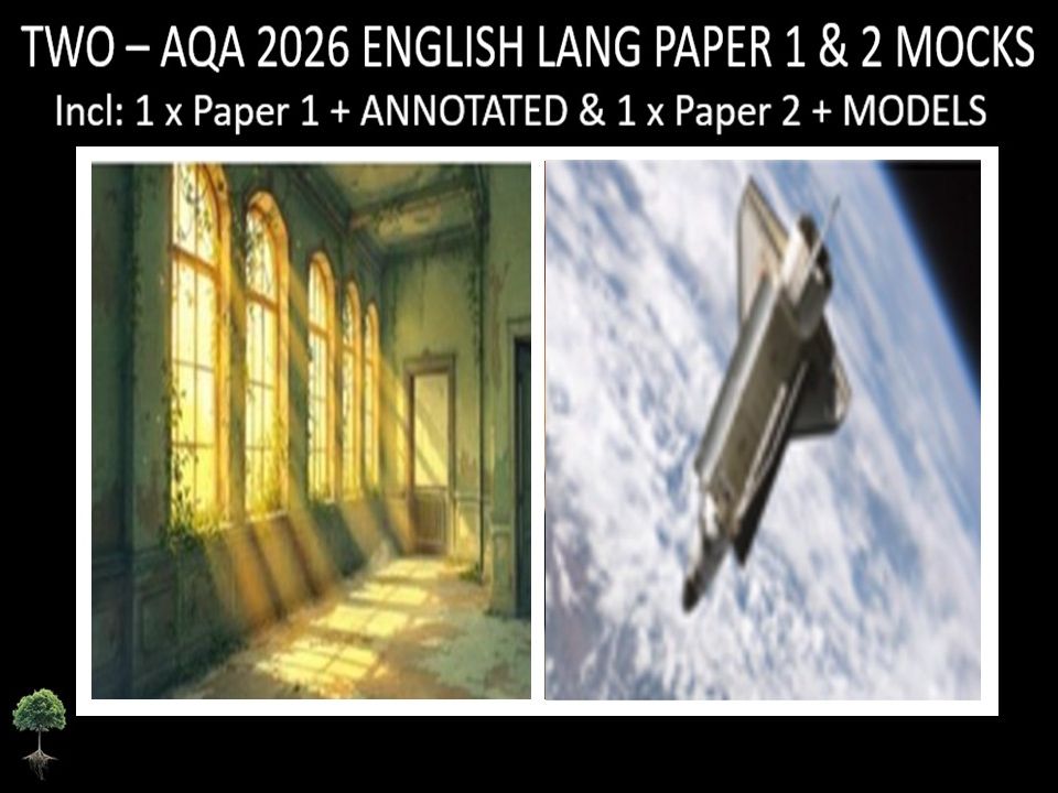 TWO - AQA PAPER 1 & 2 | 2026 FULL MOCKS | ANNOTATED | MODELS