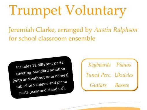 Classroom Performance: Trumpet Voluntary (Prince of Denmark's March) with backing track