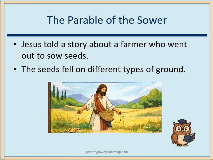 The Parable of the Sower KS1 & KS2 RE PowerPoint | Parables of Jesus