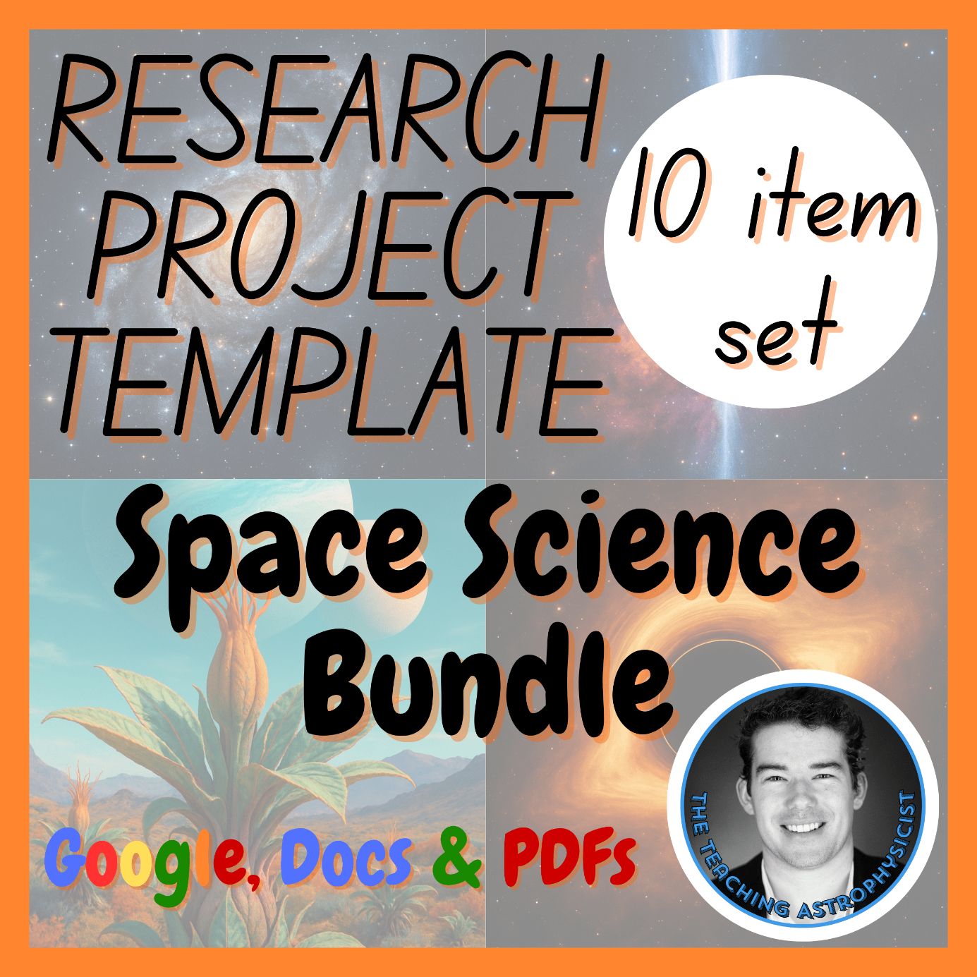 Space | 10 Science Research Project Templates | Astronomy / Astrophysics